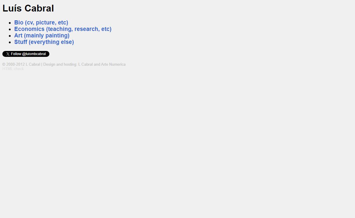 Luís x Cabral: index_html