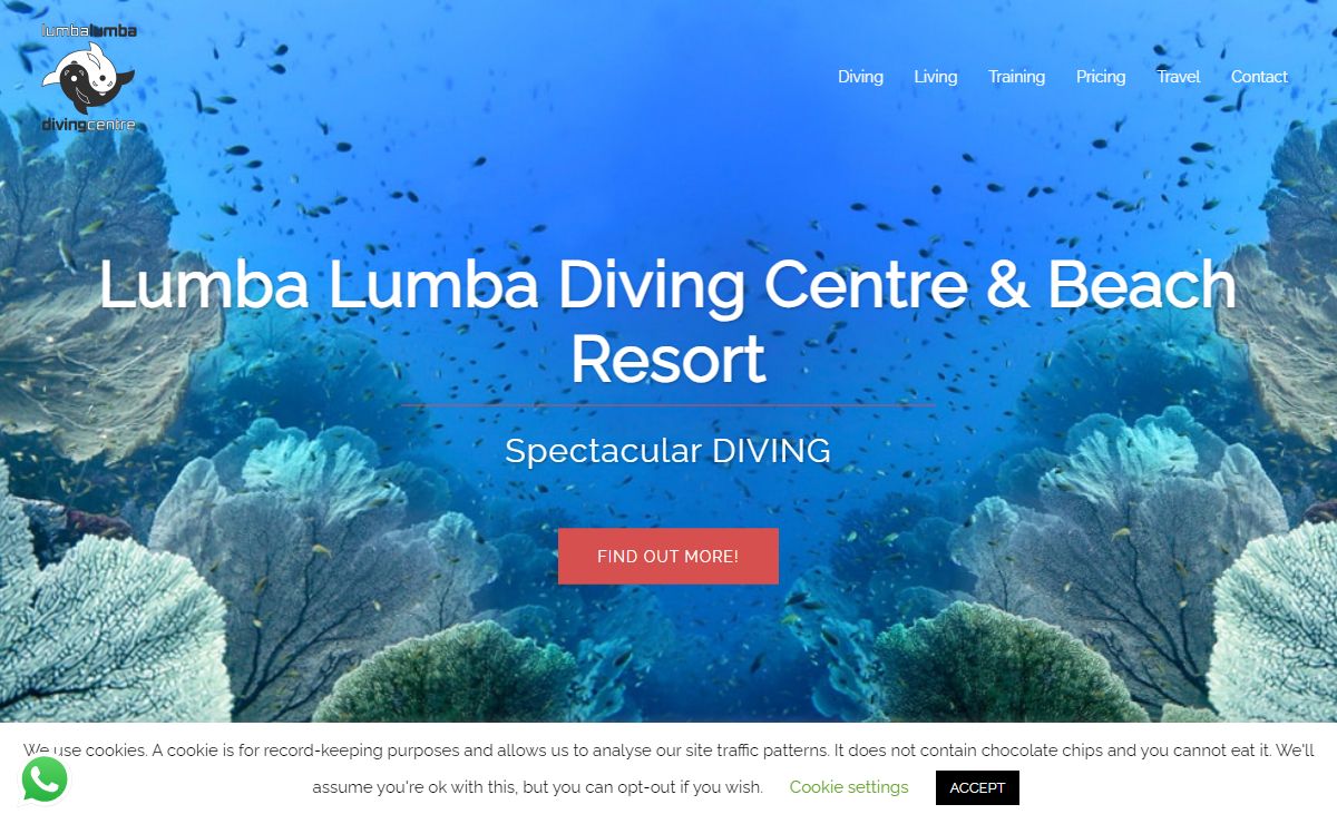 PADI 5* Dive Resort | Pulau Weh, Sumatra - Lumba Lumba Diving Centre & Beach resort