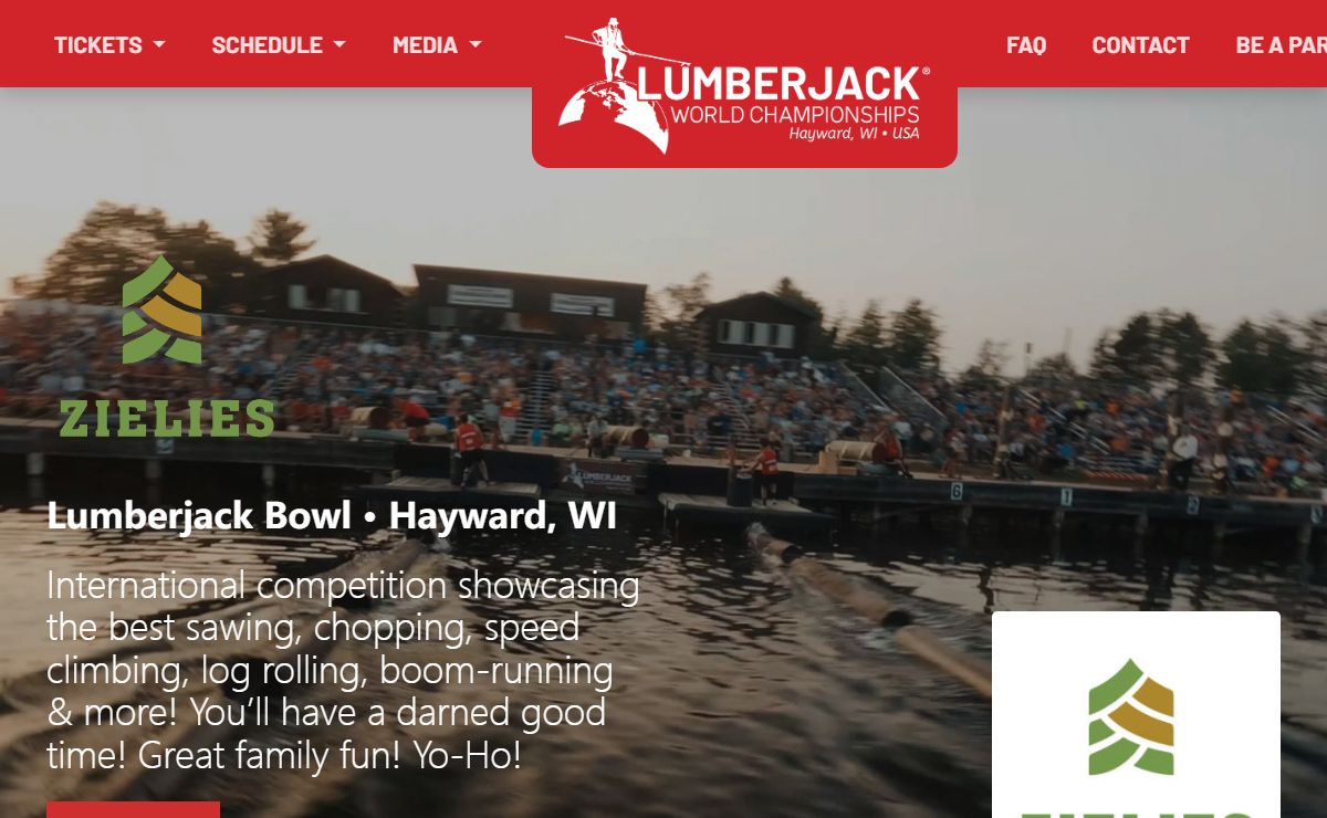 Lumberjack World Championships - Hayward, WI