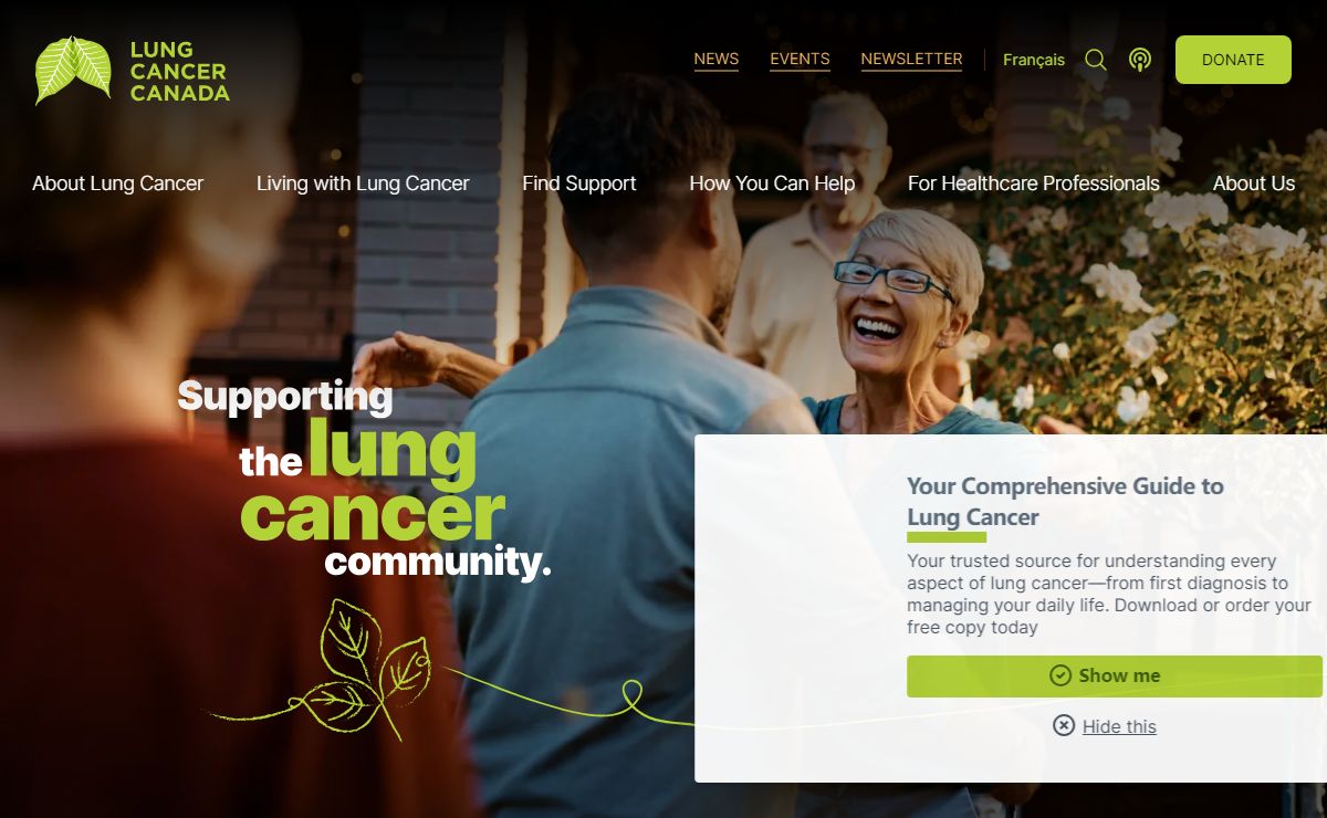 Homepage | Lung Cancer Canada