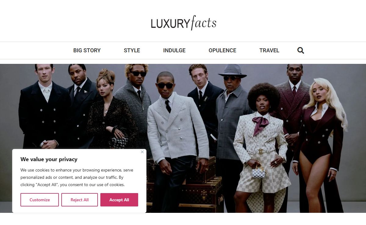 Home - LuxuryFacts: News, Reviews, Features on Luxury