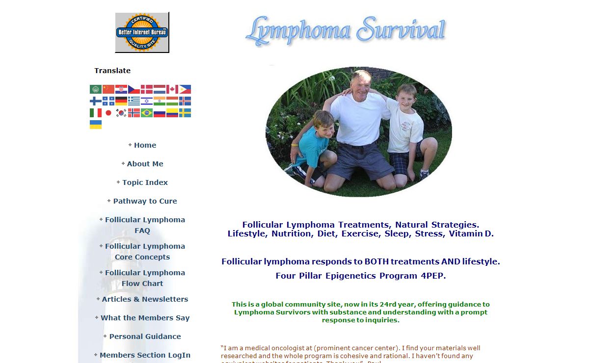 Follicular Lymphoma | Lymphoma Survival Online Community