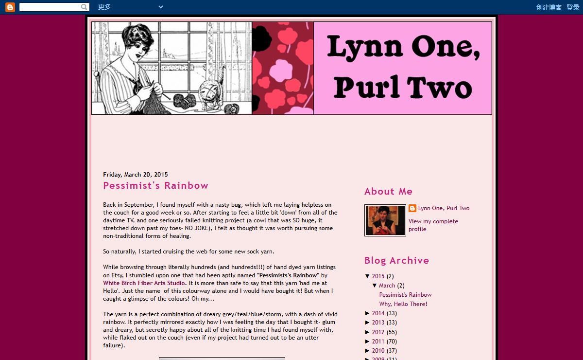 Lynn One, Purl Two