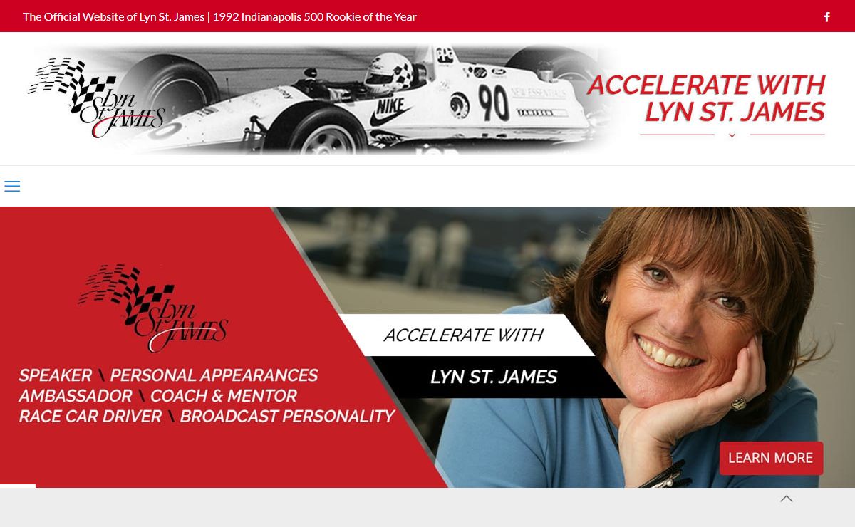 The Official Website of Lyn St. James