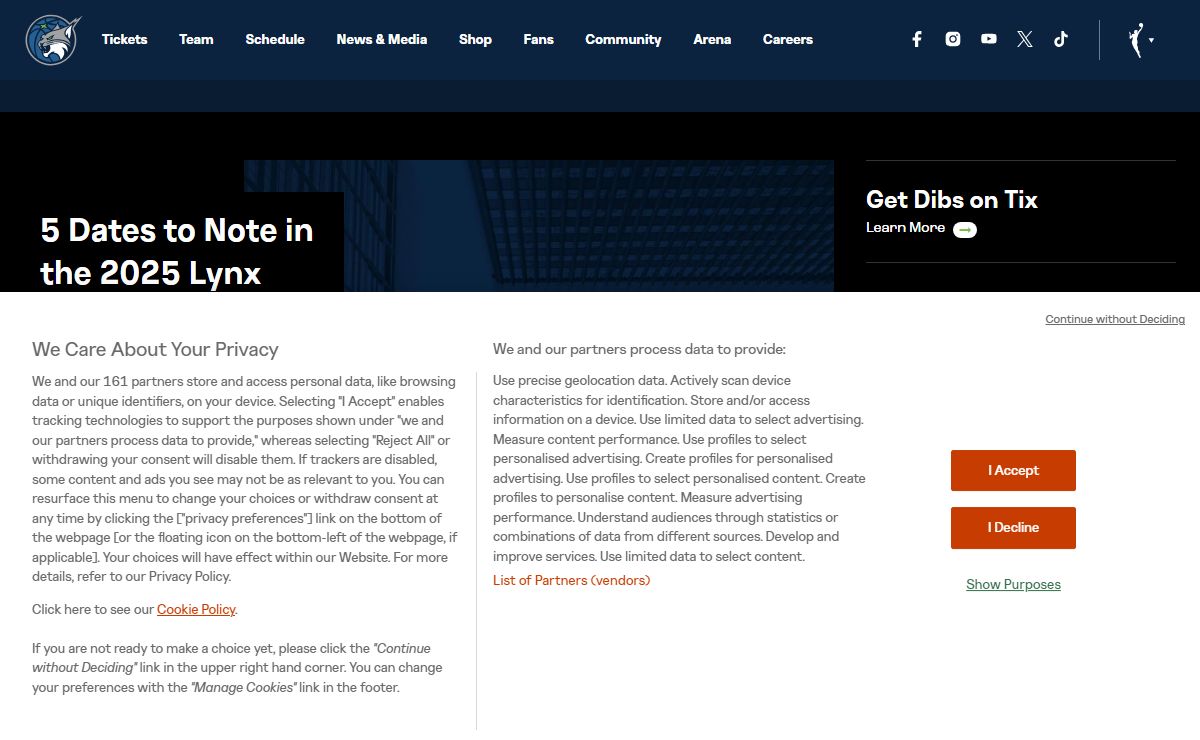 The Official Website of the Minnesota Lynx | WNBA