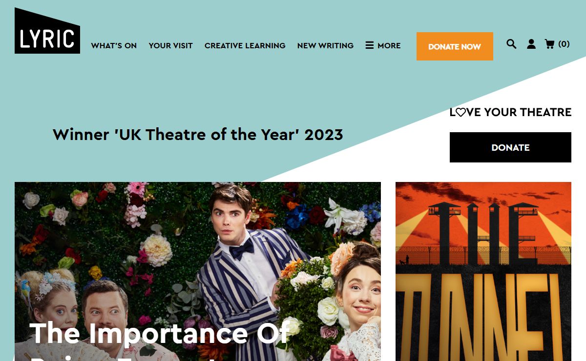 Lyric Theatre Belfast | Northern Ireland Arts & Entertainment