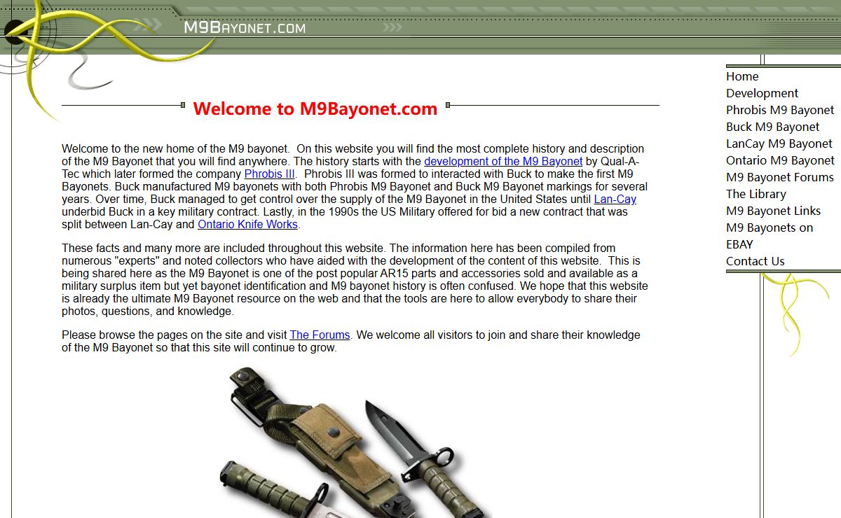 M9Bayonet.com: The Website for everything about the M9 Bayonet