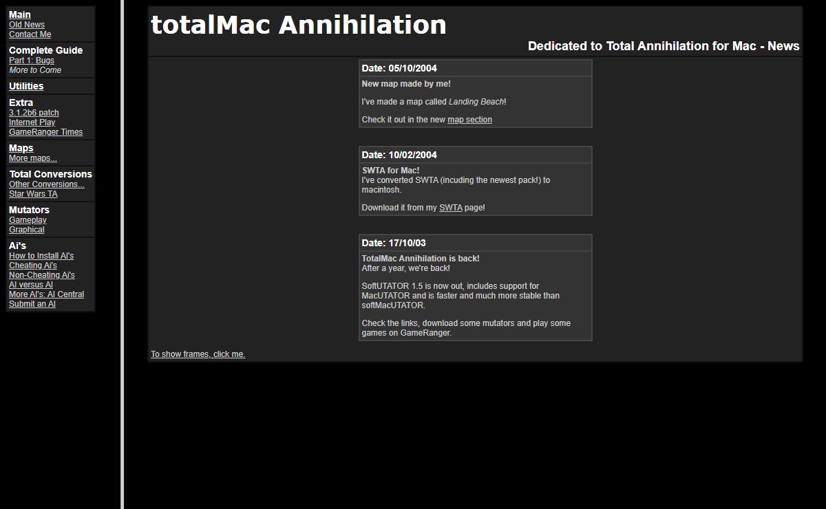 totalMac Annihilation