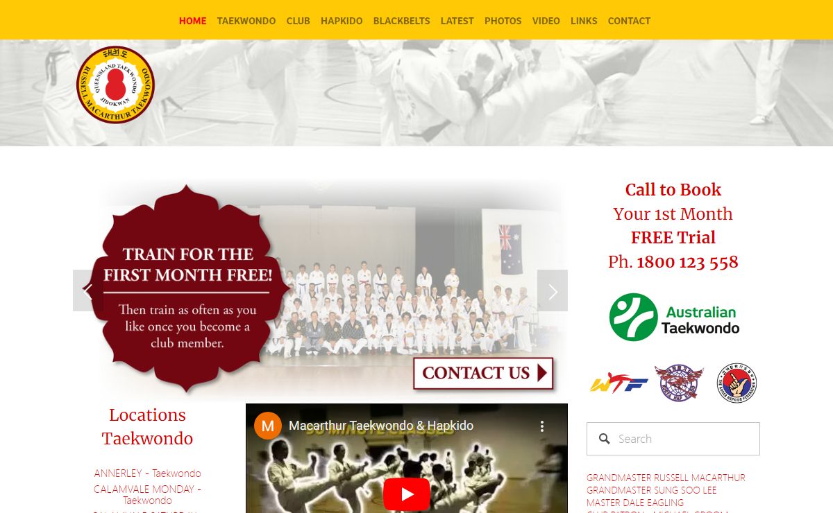 Russell Macarthur Taekwondo & Hapkido