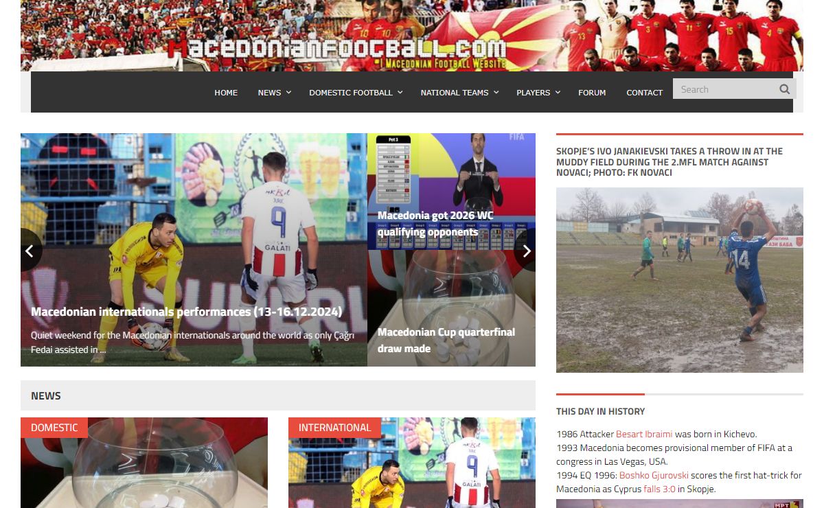 Macedonian Football |