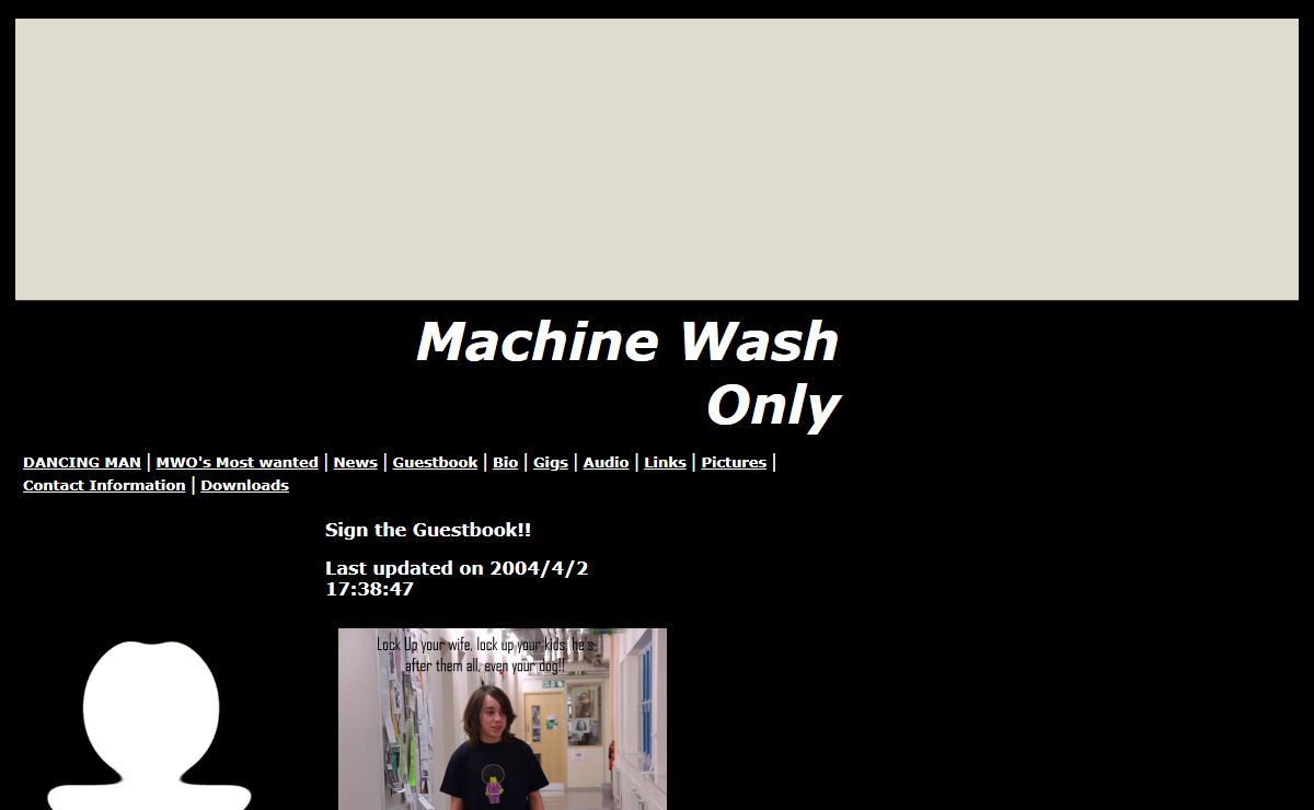 Machine Wash Only