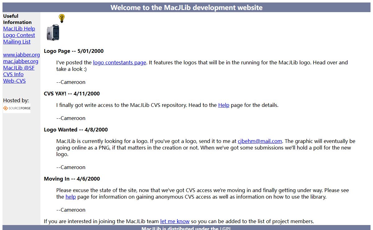 MacJLib: Welcome