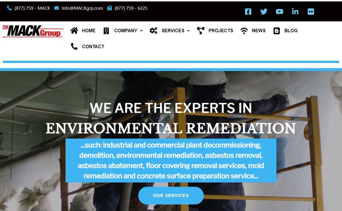 The MACK Group - Offer solution to your asbestos removal projects needs