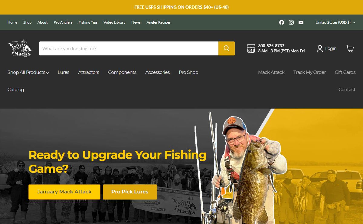 Official Home — Mack’s Lure Tackle