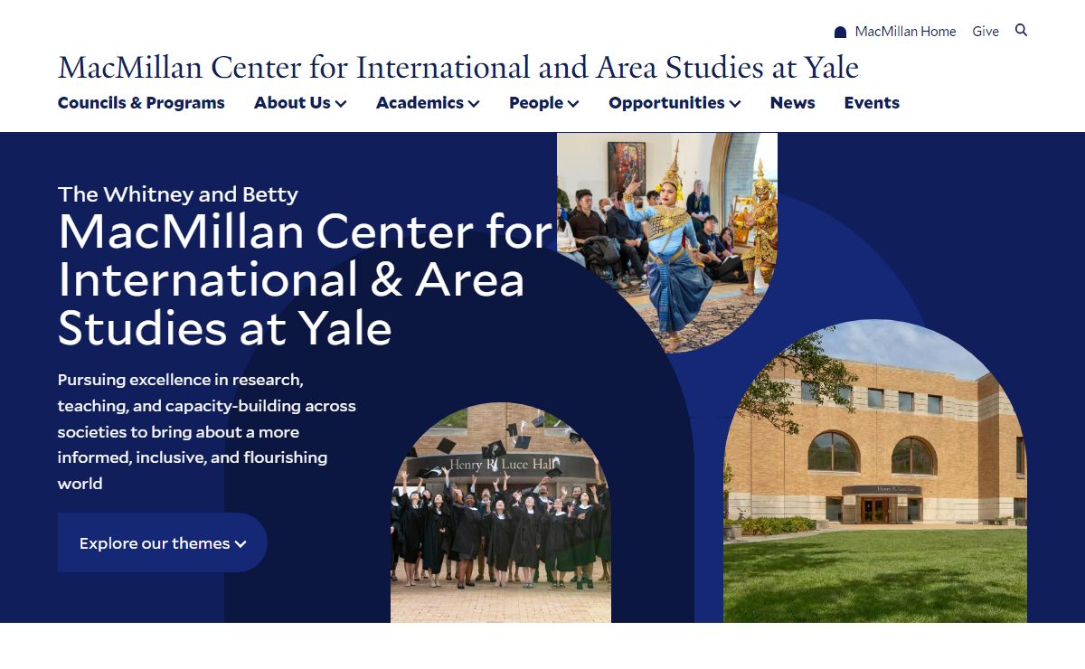 MacMillan Center for International and Area Studies at Yale