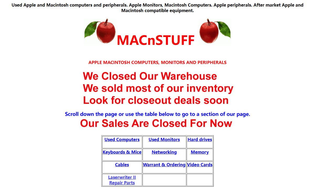 Used Apple and Macintosh computers, Apple Monitors and Macintosh compatible. Quality pre-owned Apple and Macintosh equipment.