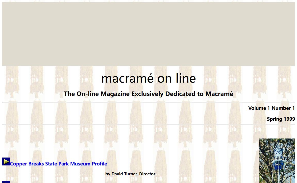 Macrame on Line