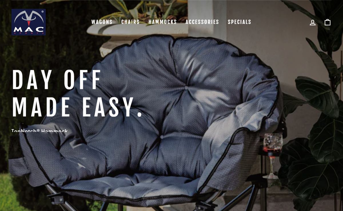 Outdoor Recreational Chairs, Wagons and More! – MACSPORTS®