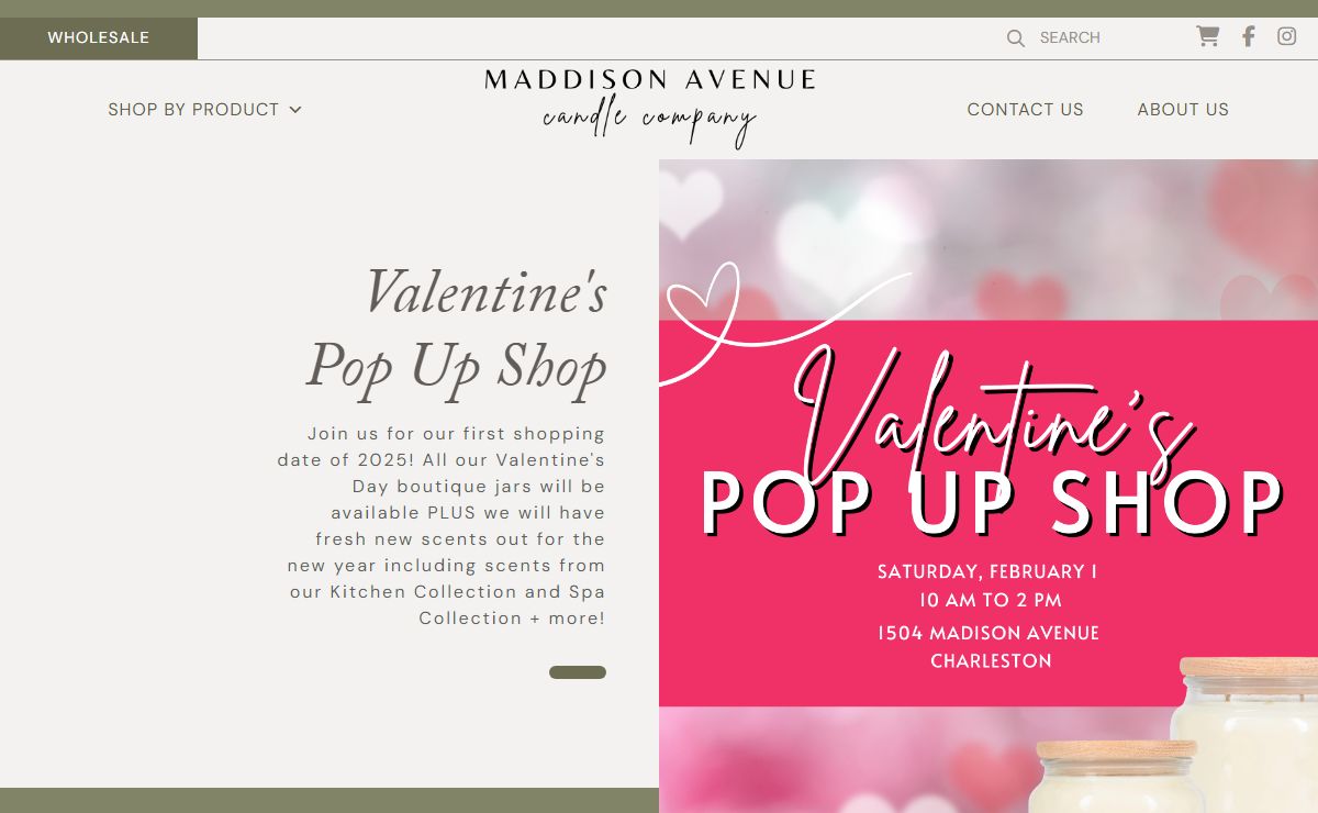 Maddison Avenue Candle Company | USA-made Soy Candles