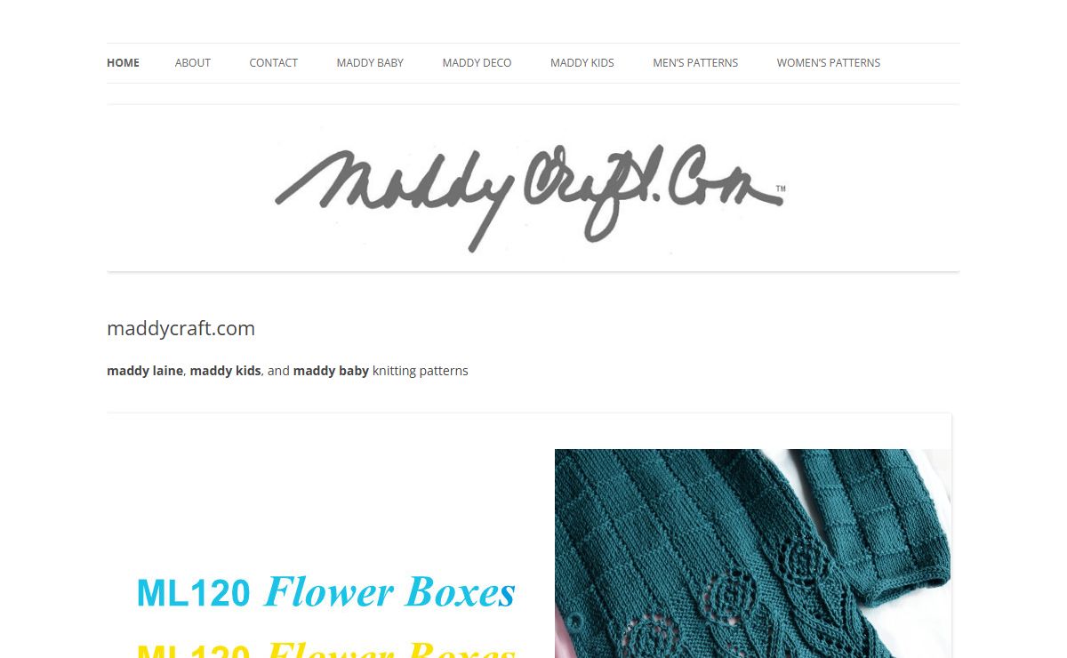 maddycraft | maddy laine, maddy kids, and maddy baby knitting patterns