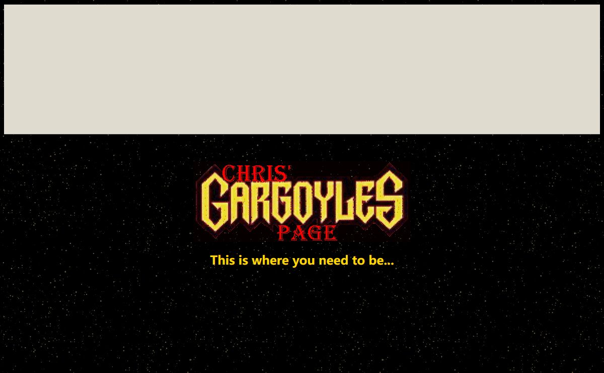 Chris' Gargoyles Page