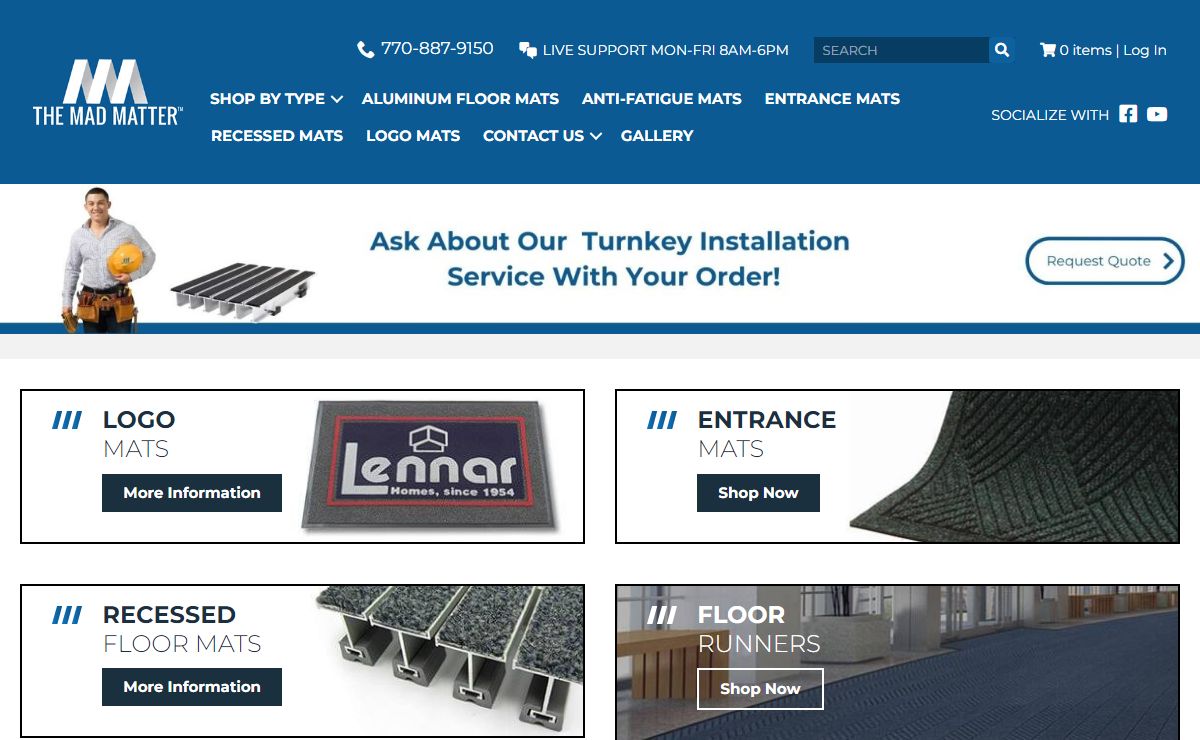 The Mad Matter - Your One-Stop Shop For Commercial Floor Mats