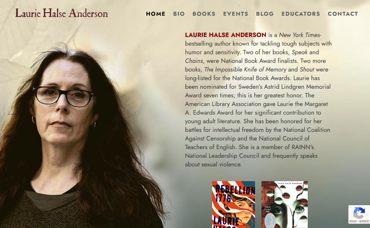 Laurie Halse Anderson – Mad Woman in the Forest