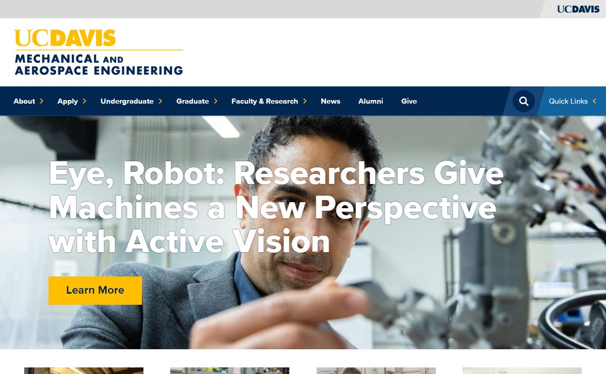 Mechanical and Aerospace Engineering | UC Davis Engineering