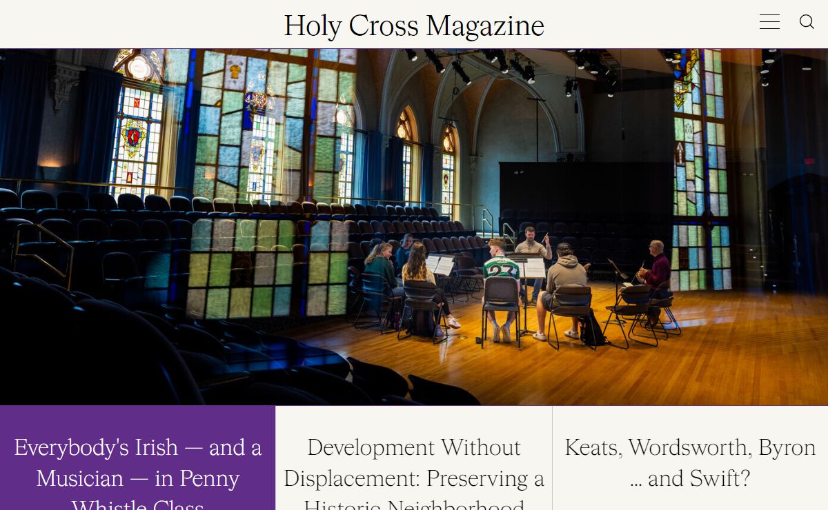 Holy Cross Magazine | Holy Cross Magazine