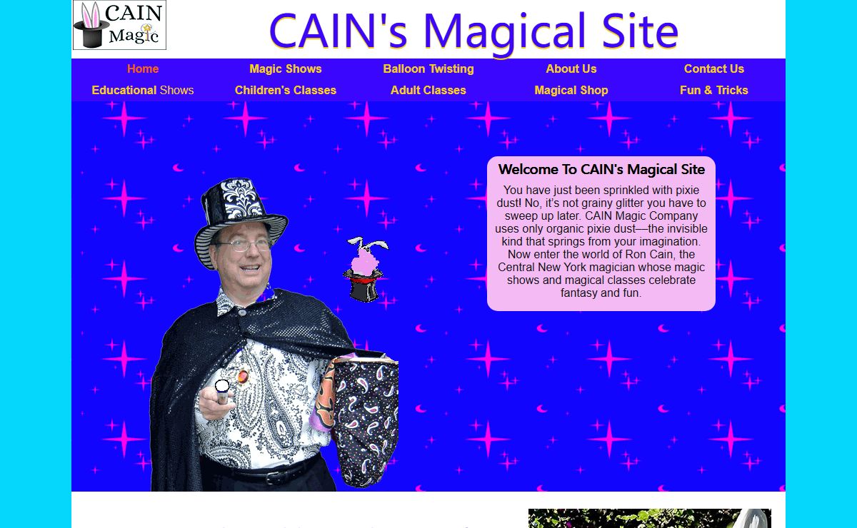 CAIN's Magical Site