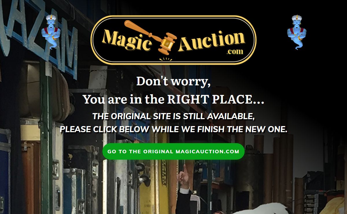 Magic Auction – Magic Auction Website