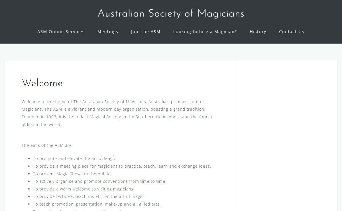 Australian Society of Magicians