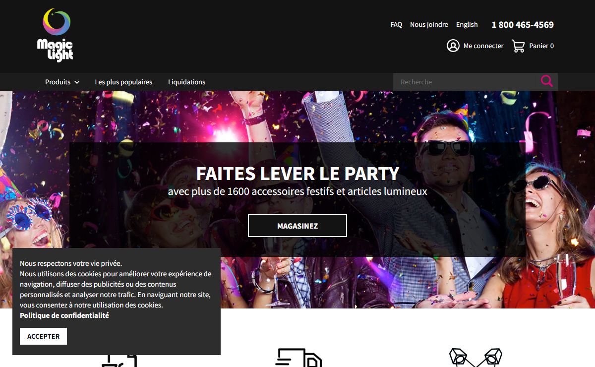 Créateur de Fun depuis bientôt 30 ans | Magic Light