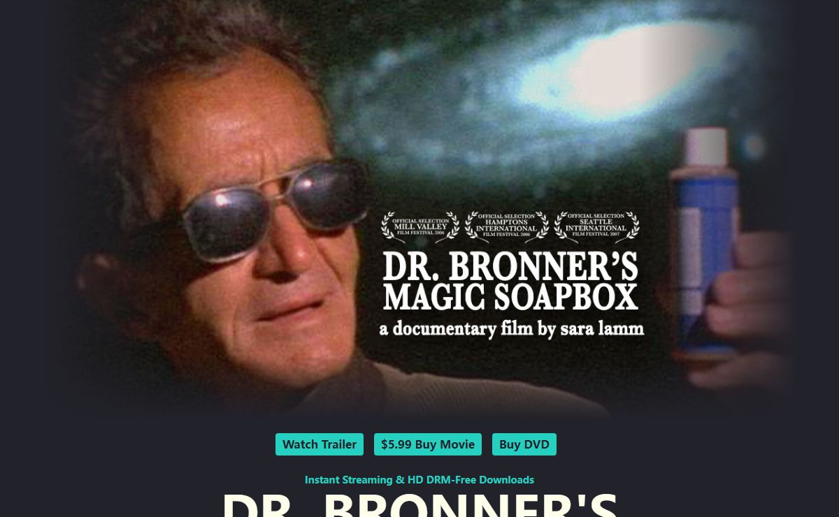 Dr. Bronner's Magic Soapbox