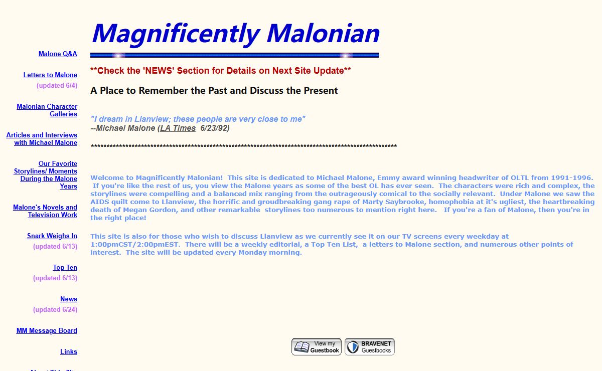 Magnificently Malonian
