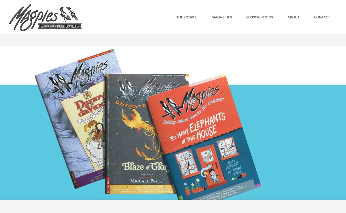 Magpies – Talking About Books For Children
