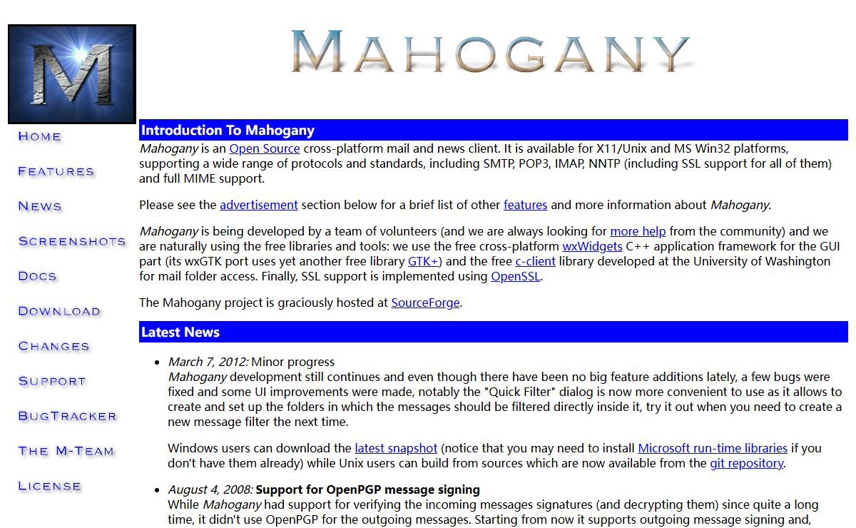 Mahogany Mail