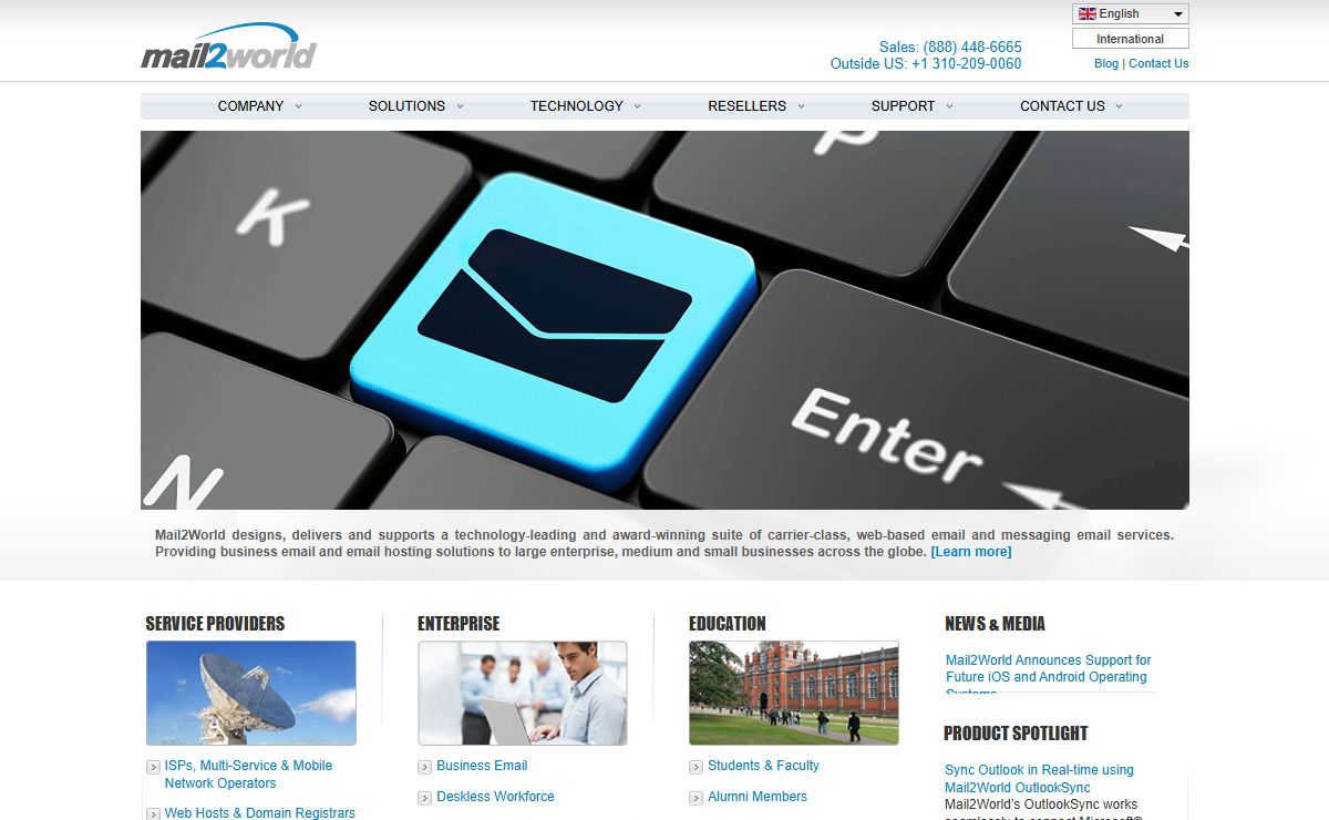 Mail2World International - Email Hosting - Business Email - Email Service Provider - Email Hosting Service - Small Business Email
