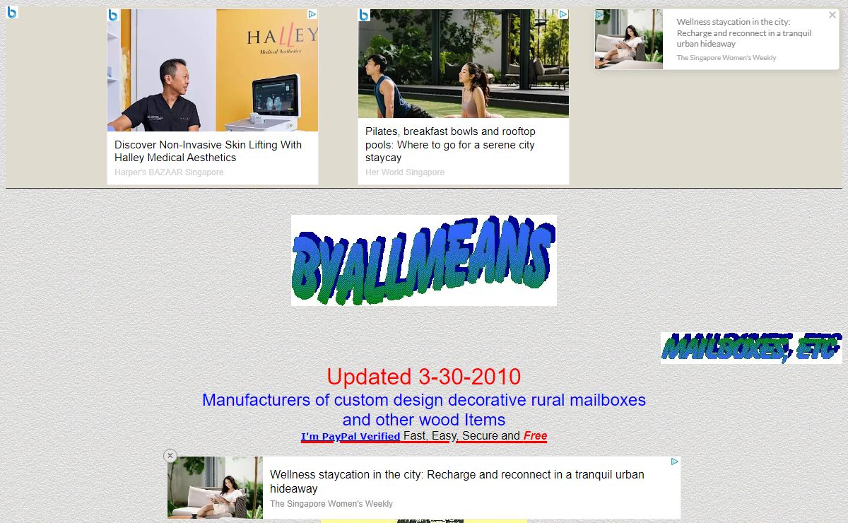 <>mailbox manufacturers Byallmeans Mailboxes Etc.