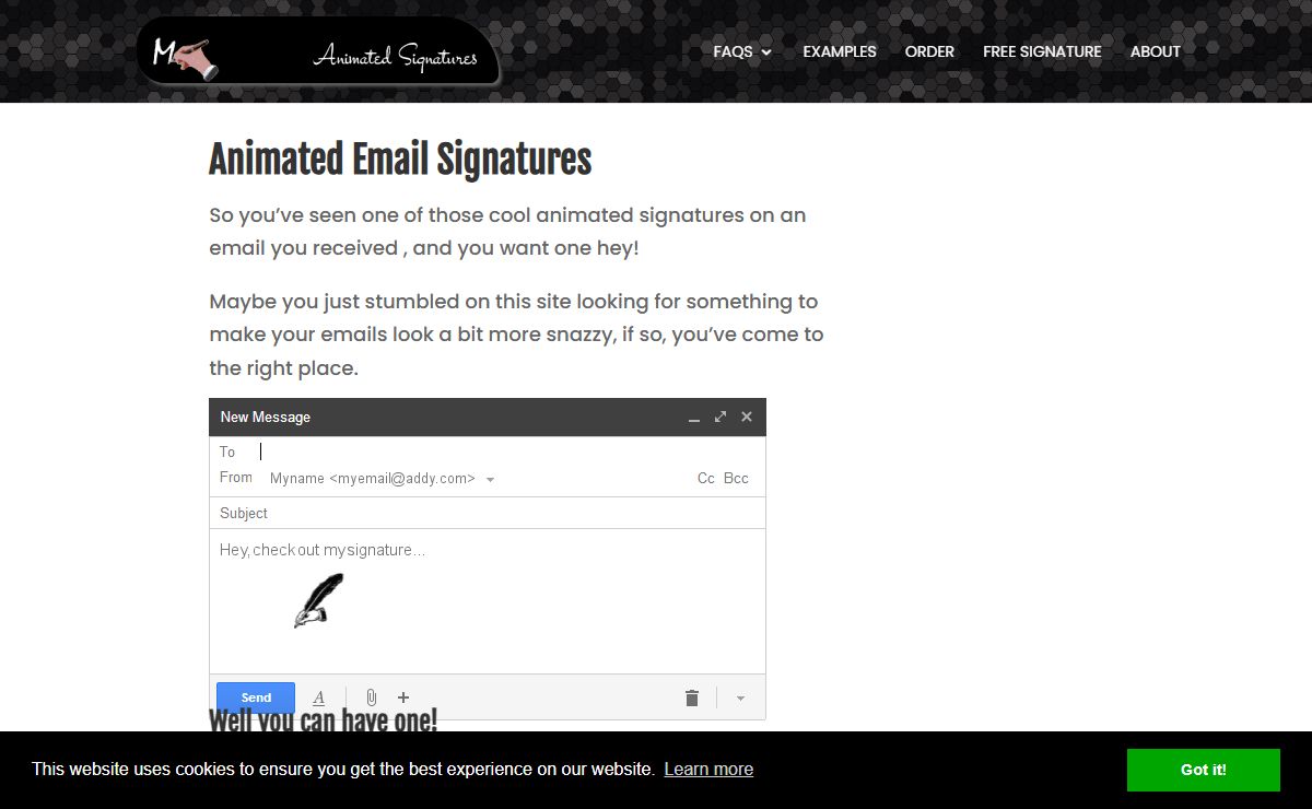 Mailsigs | Animated Email Signatures
