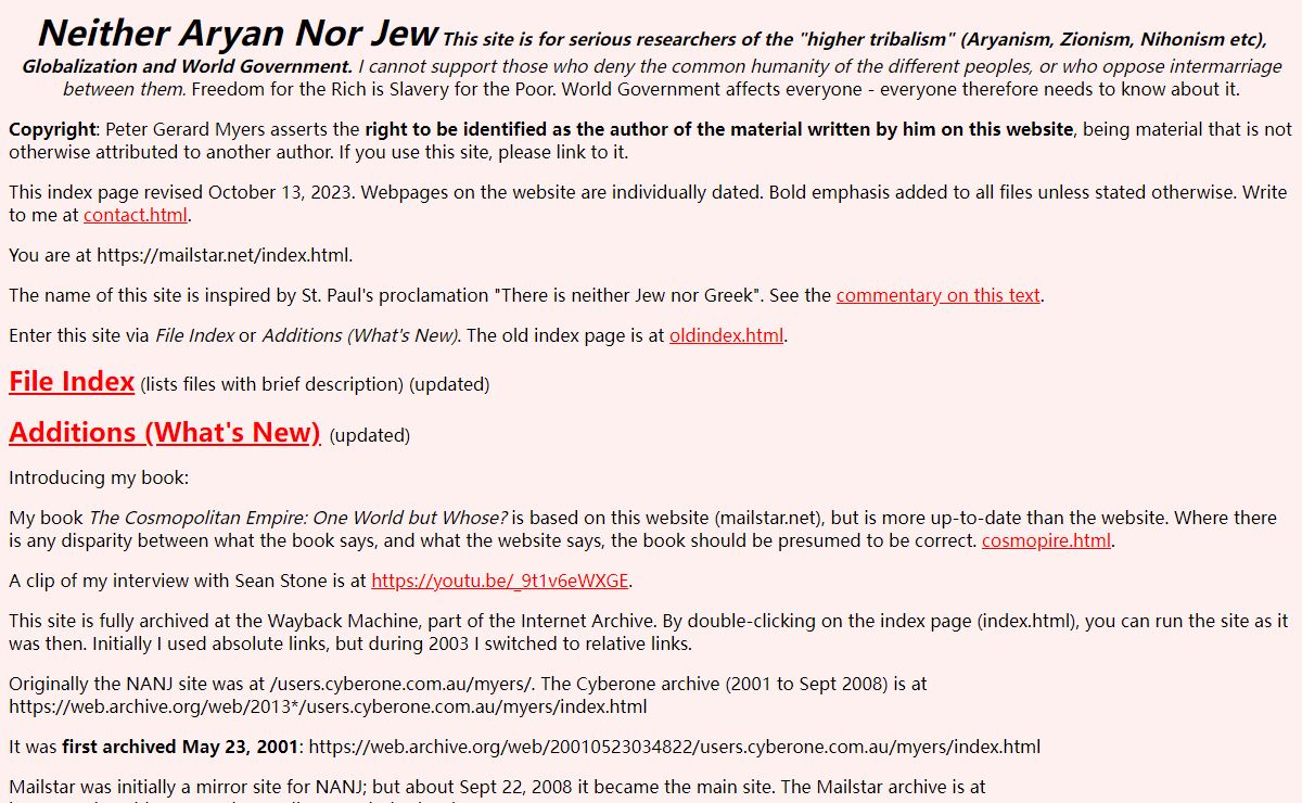 Zionism, Globalization and World Government