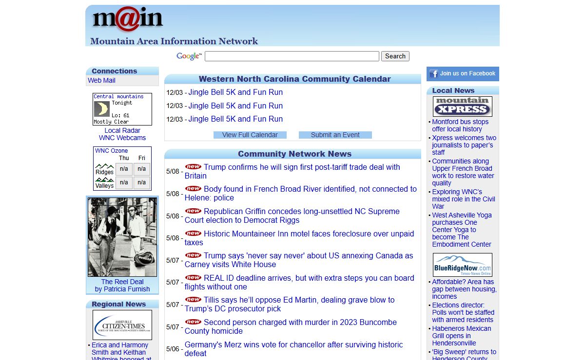 MAIN - The Community Network of Western North Carolina