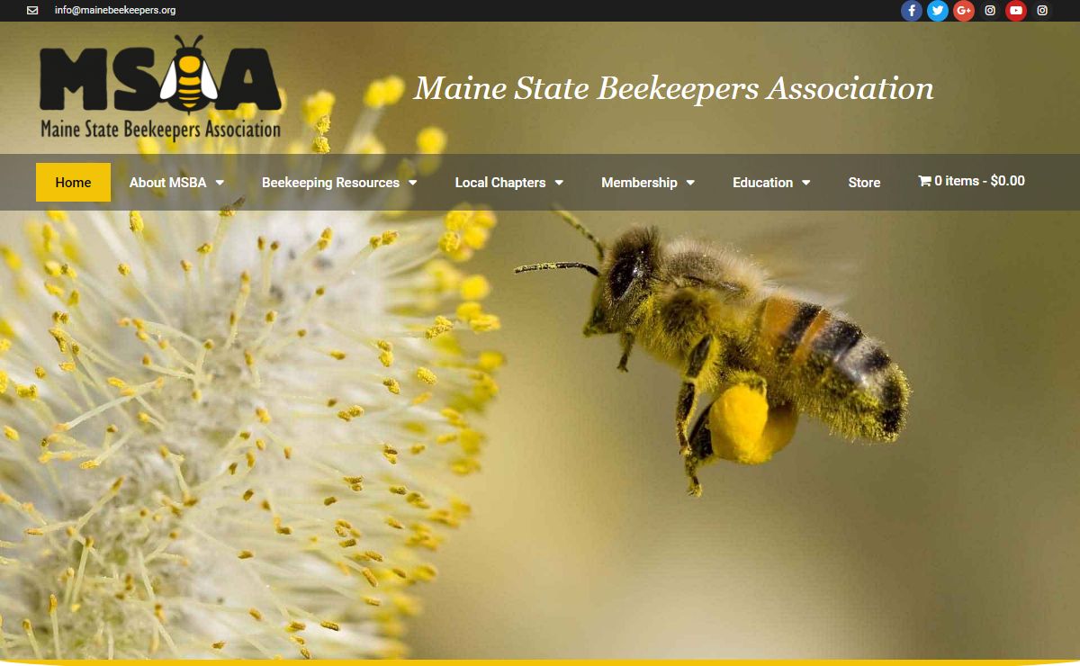Welcome to Mainebeekeepers - Maine State Beekeepers Association Website