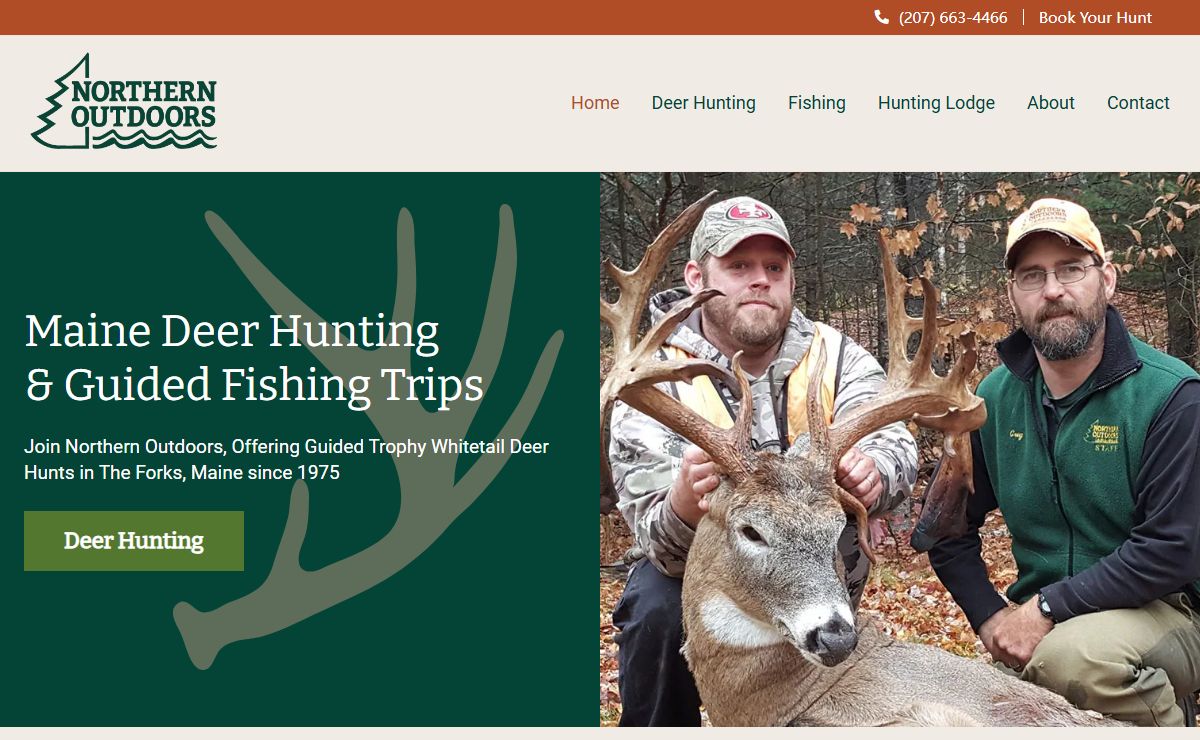 Fishing & Hunting in The Forks, ME | Maine Deer Hunting