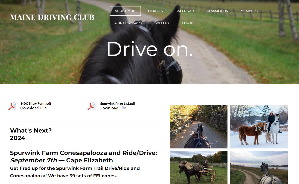 MAINE DRIVING CLUB - Maine Driving Club