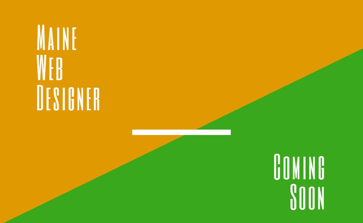 Maine Web Designer - Maine Web Designer