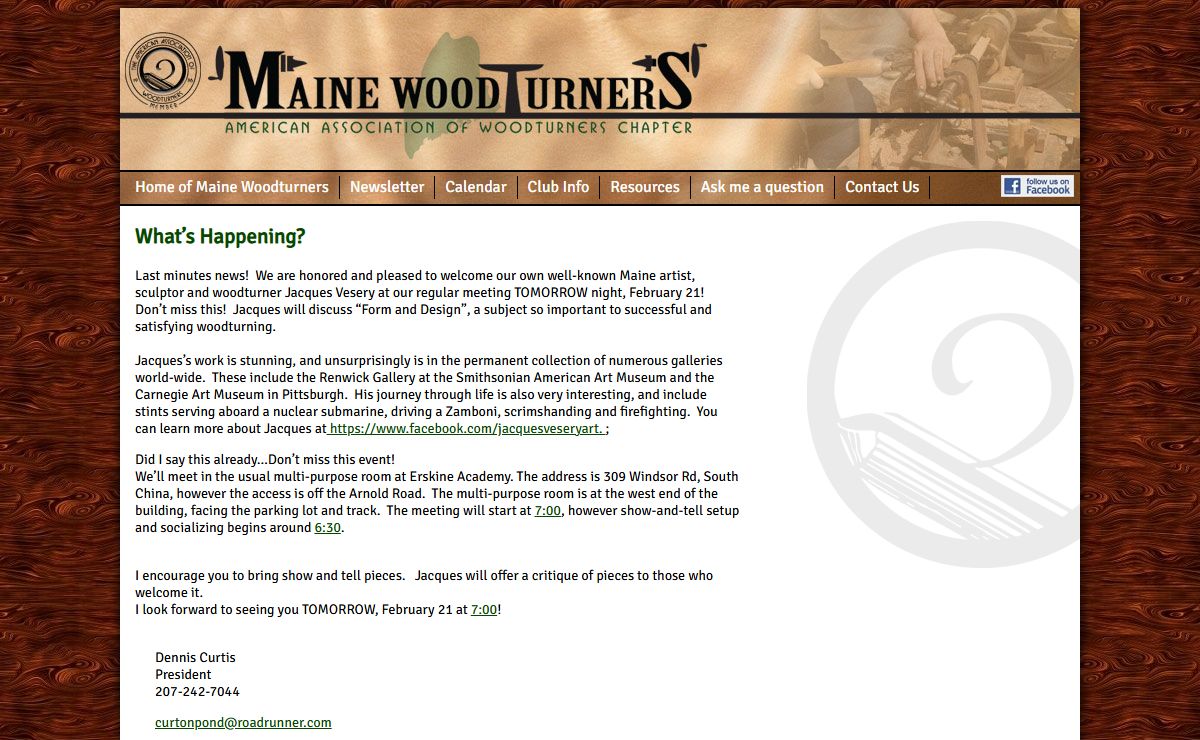 Home of Maine Woodturners - Maine Woodturners Maine Woodturners