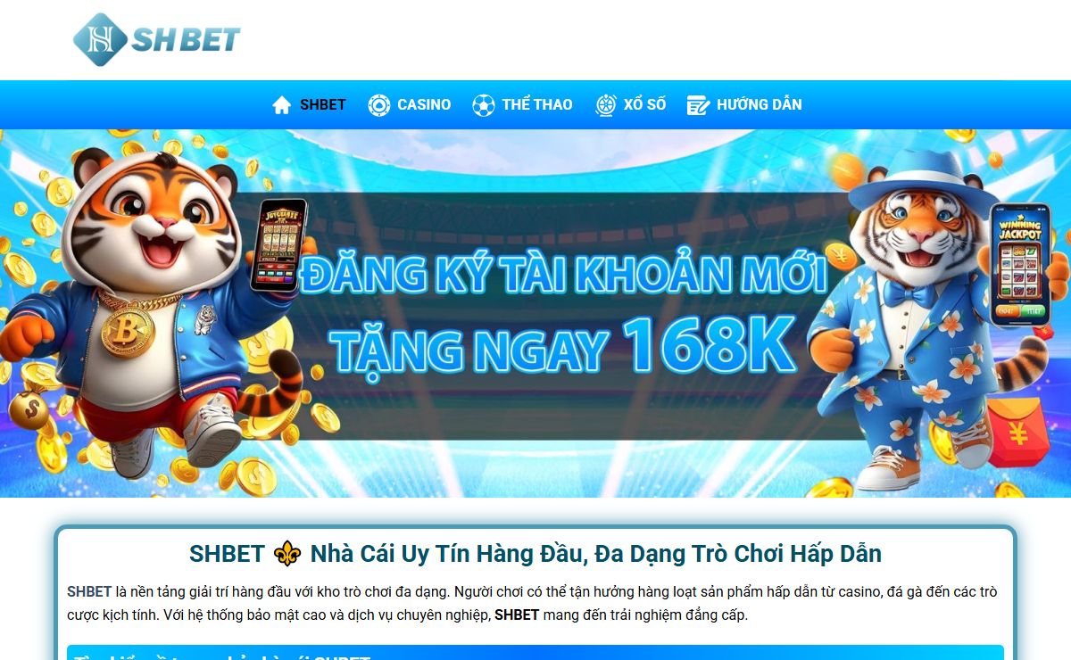 SHBET ⚜️ Nhà Cái Uy Tín Hàng Đầu, Đa Dạng Trò Chơi Hấp Dẫn