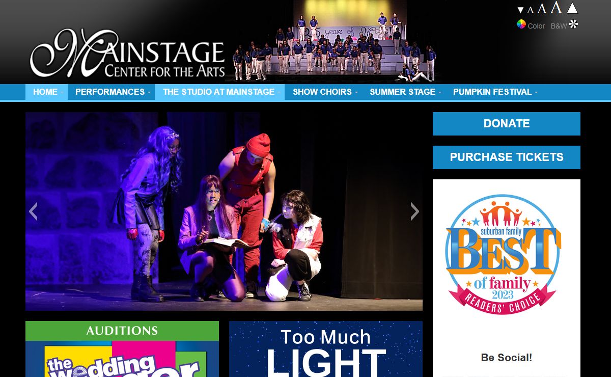 Mainstage Center for the Arts | Enriching Lives Through the Arts