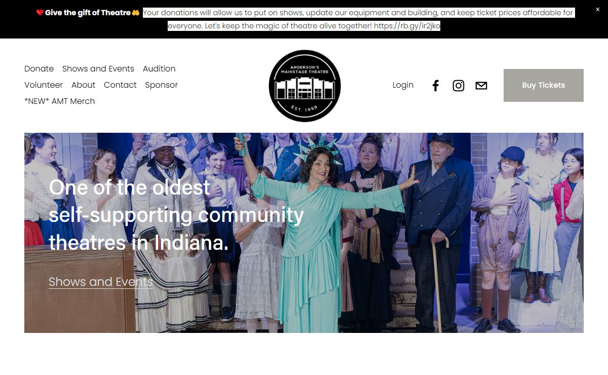 Anderson's Mainstage Theatre